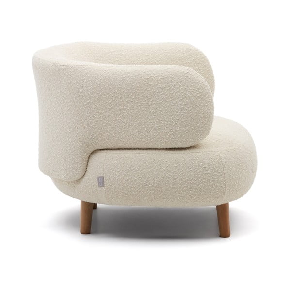 Krem fotelja Luisa – Kave Home-image-2