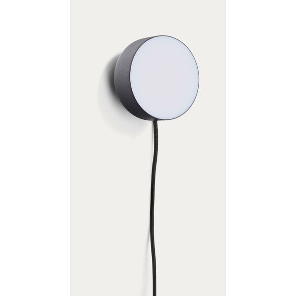 Crni metalni LED reflektor ø 8,5 cm Orey – Kave Home-image-2