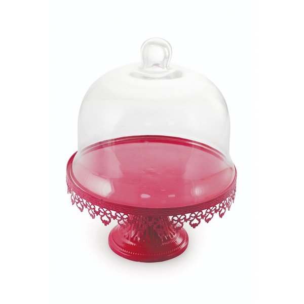Pladanj za torte s poklopcem La Fuscia