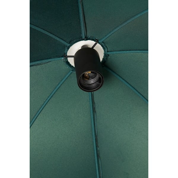 Petrolej zelena viseća svjetiljka s tekstilnim sjenilom ø 40 cm Malacia – Light & Living-image-4