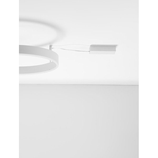 Mat bijela LED stropna svjetiljka aluminijska s mogućnosti zatamnjivanja Motif – Nova Luce-image-3