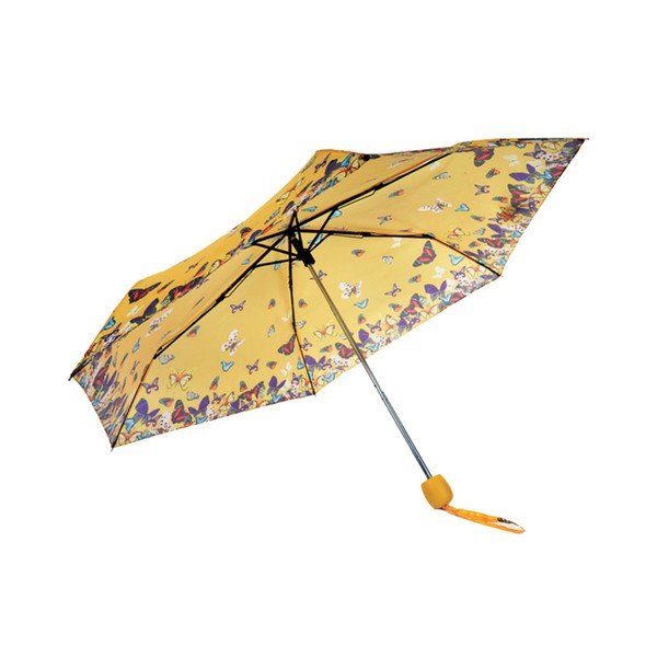 Žuti sklopivi kišobran Papjaune, ⌀ 96 cm-image-2