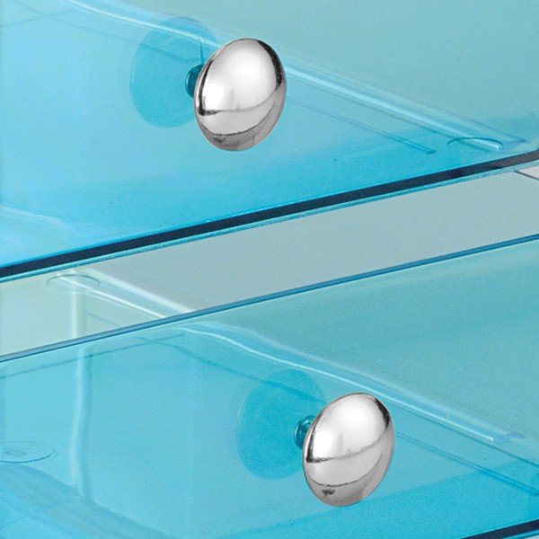 Plavi organizator na 3 kata s iDesign ladicama, 16,5 x 16,5 cm-image-2