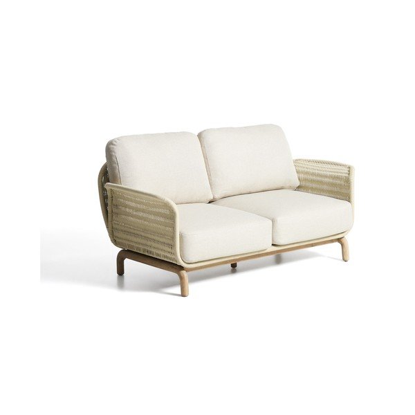 Bež podstavljena vrtna sofa Alipa – Kave Home
