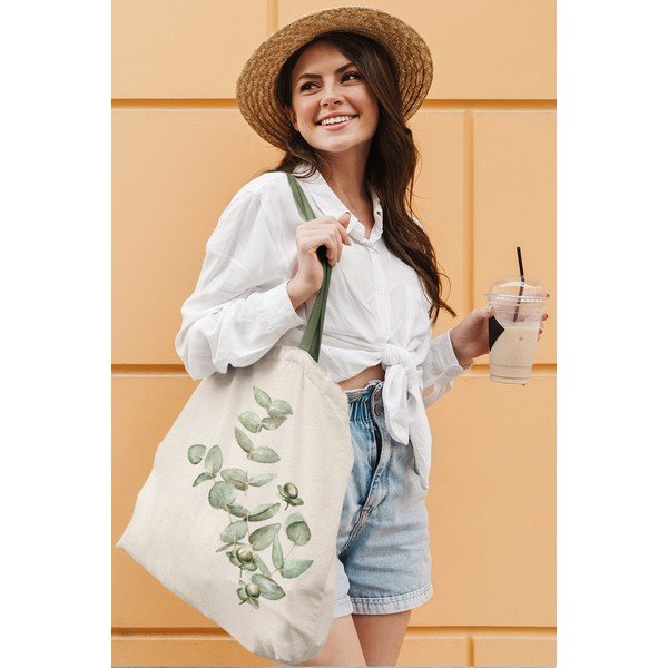 Bež tekstilna torba Kate Louise-image-2