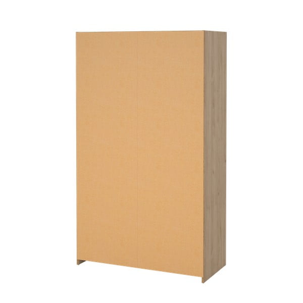 Bijeli/bež ormar u dekoru hrasta 105x180 cm Kit – Tvilum-image-1