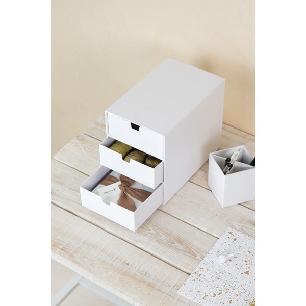 Bijela kutija s 3 ladice Bigso Box of Sweden Ingrid-image-1