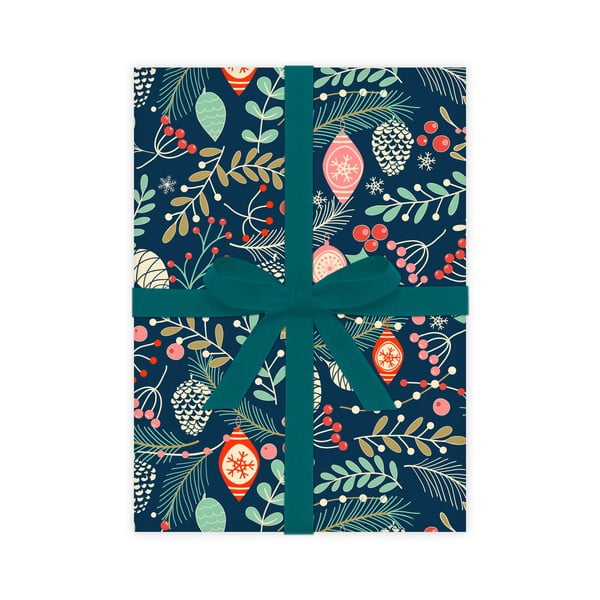 5 listova papira za umatanje Eleanor stuart Baubles and Berries, 50 x 70 cm-image-2