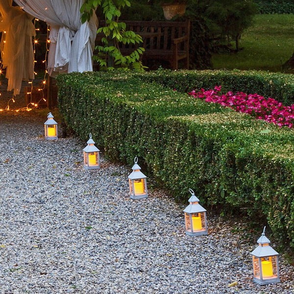 Velika bijela dekorativna LED svjetiljka pogodna za vanjsku uporabu Tomasucci Lante-image-4