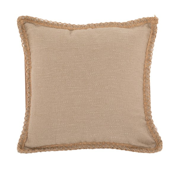 Smeđi ukrasni jastuk Tiseco Home Studio Hessian, 45 x 45 cm