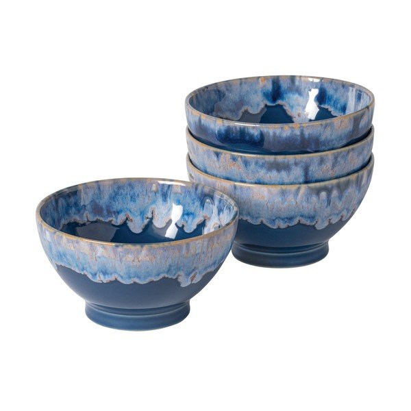 Plave zdjele u setu 4 kom od kamenine ø 15 cm Latte – Costa Nova