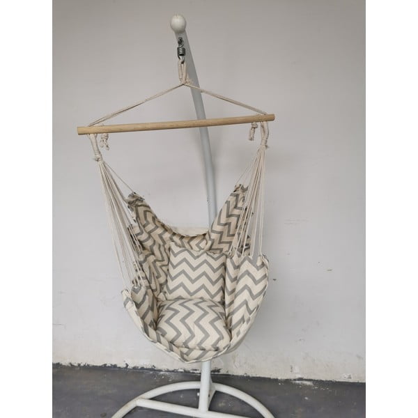 Bež vrtna viseća stolica ADDU Riposo