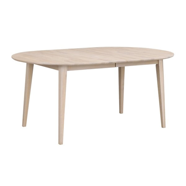 Ovalni blagovaonski stol od svijetlog hrasta Rowico Mimi, 170 x 105 cm