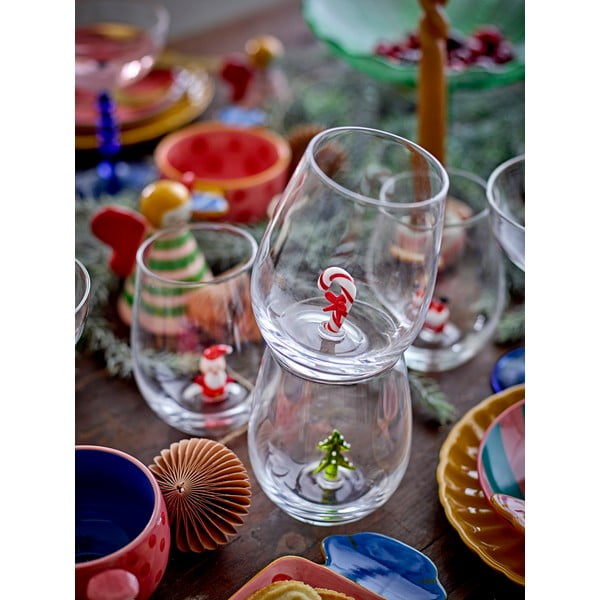 Šalice u setu 2 kom za espresso s božićnim motivom od kamenine 250 ml Caramella – Bloomingville-image-3