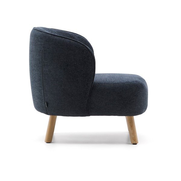 Fotelja prljavo plava od šenila Ulit – Kave Home-image-3