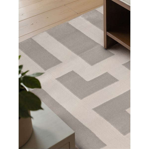 Sivi/krem tepih 120x170 cm Perles Onyx – Elle Decoration-image-3