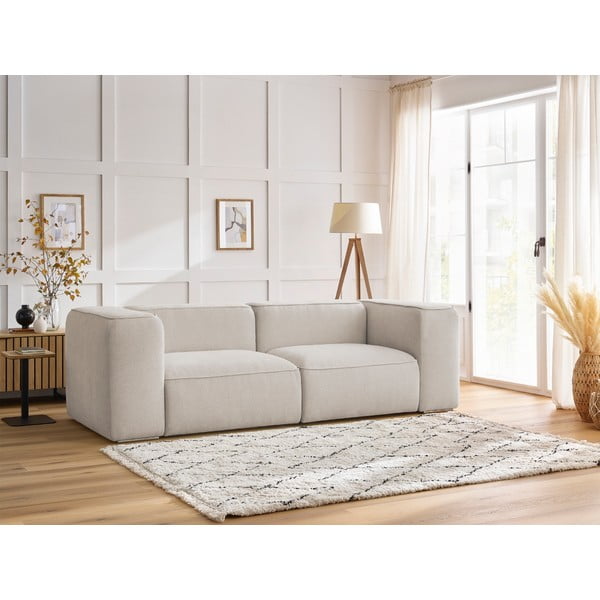 Bež sofa 255 cm Zephyr – Bobochic Paris-image-1