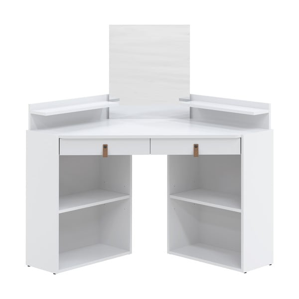 Kozmetički stol s bijelom pločom stola 90x90 cm Gloss – TemaHome