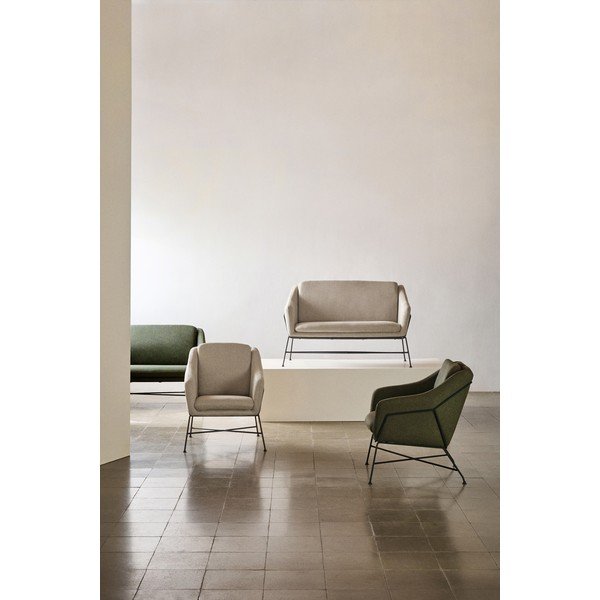 Zelena sofa 128 cm Brida – Kave Home-image-3