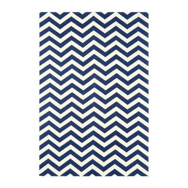 Plavo-bijeli tepih Asiatic Carpets Zig Zag, 160 x 230 cm