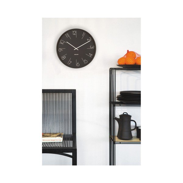 Crni sat sadašnje vrijeme Elegantan-image-2