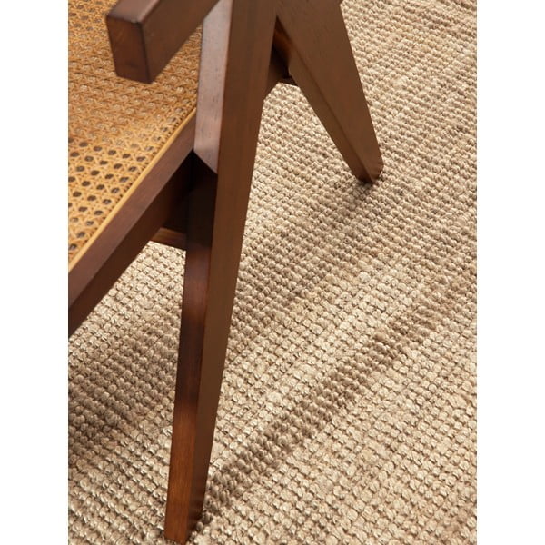 Krem juten okrugli tepih ø 160 cm Bouclé Jaipur – Hanse Home-image-4