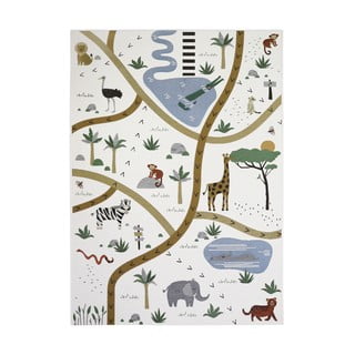 Krem dječji tepih 123x180 cm Little Savannah – Nattiot