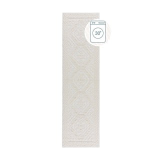 Krem perivia staza od šenila 60x240 cm Jaipur – Flair Rugs