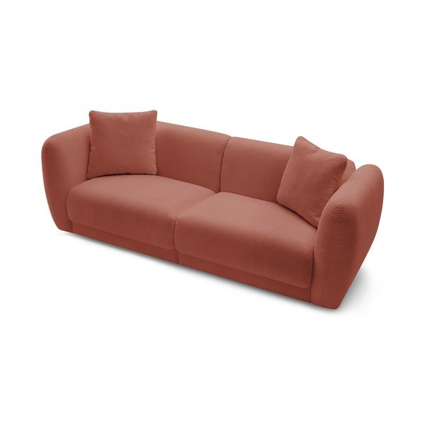 Crveni kauč 230 cm Bourbon - Bobochic Paris-image-4