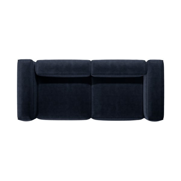 Tamno plava sofa od samta 264 cm Bergamo – Cosmopolitan Design-image-3