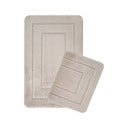 Svjetlo smeđe kupaonske prostirke u setu 2 kom 50x80 cm Cerceve – Foutastic
