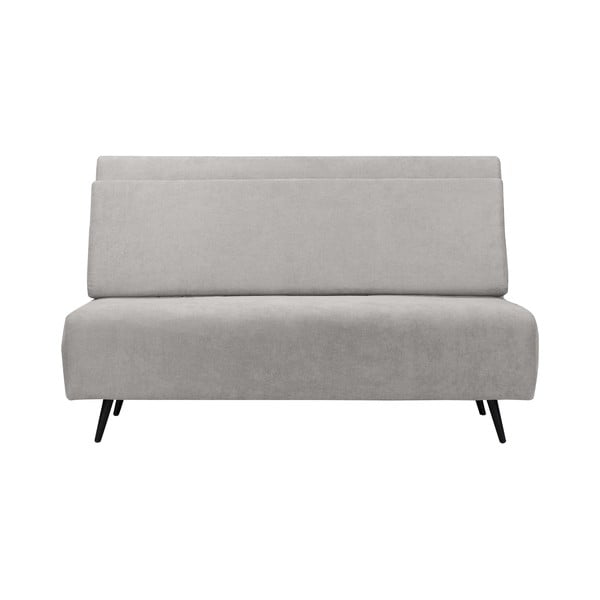 Svijetlo siva sklopiva sofa 87 cm Mallory – Støraa