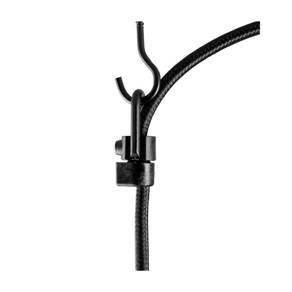 Petodijelna crna viseća lampa Bulb Basic Uno-image-4