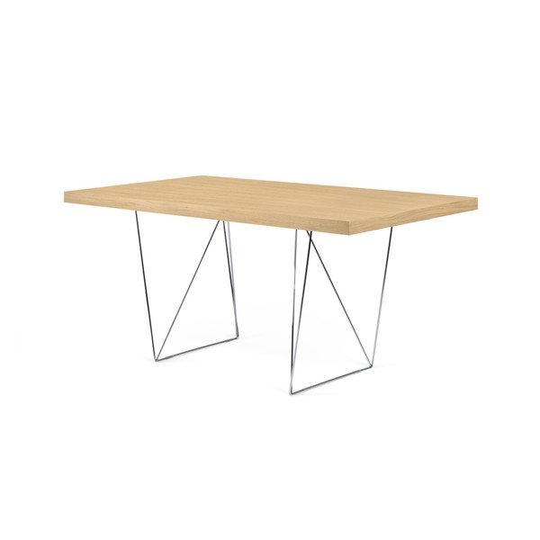 Svijetlo smeđi stol TemaHome Multi, dužina 180 cm-image-1