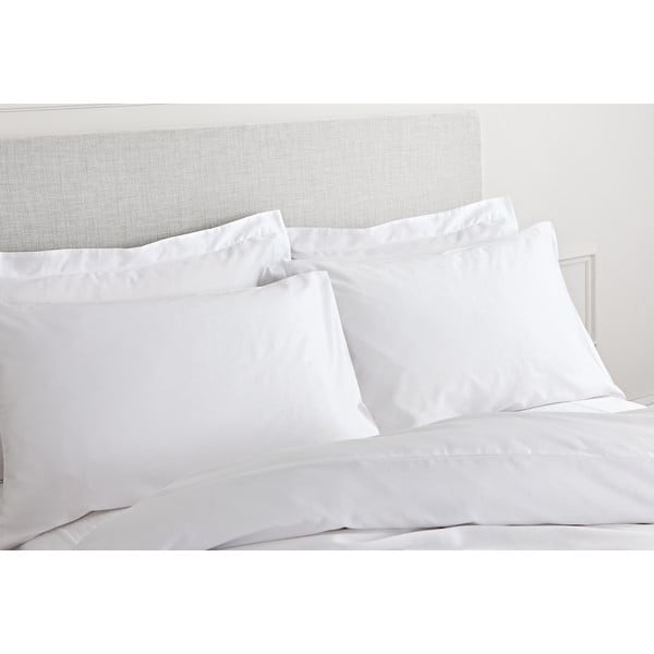 Bijela posteljina od pamučnog satena Bianca Classic, 135 x 200 cm-image-2