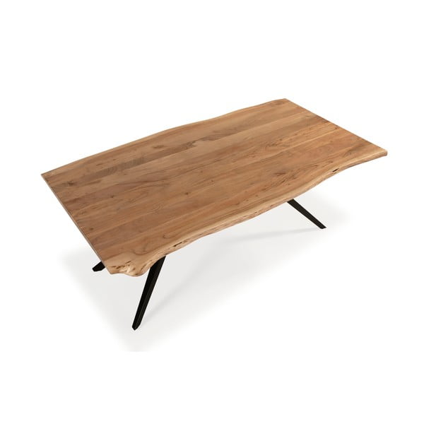 Blagovaonski stol s pločom stola od bagrema 100x200 cm Mudri – MOME-image-3