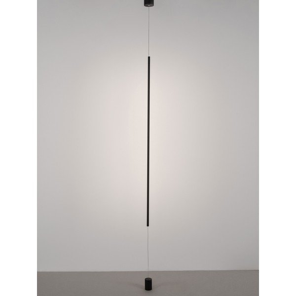 Mat crna LED stojeća svjetiljka aluminijska (visina 300 cm) Elettra – Nova Luce-image-2