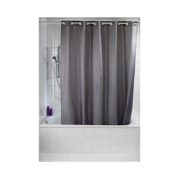 Siva zavjesa za tuš Wenko Comfort Flex, 180 x 200 cm-image-1