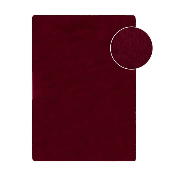 Bordo sintetičko krzno 80x150 cm Ivy Luxury Fur – Flair Rugs