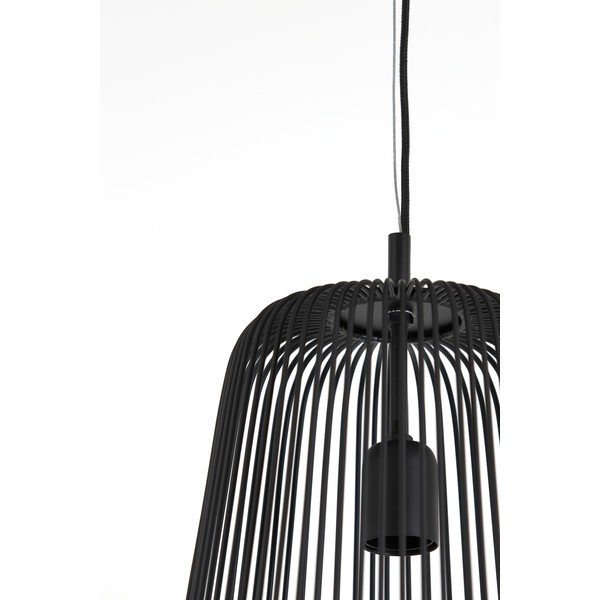 Crna stropna lampa ø 27 cm Rilanu - Light & Living-image-1
