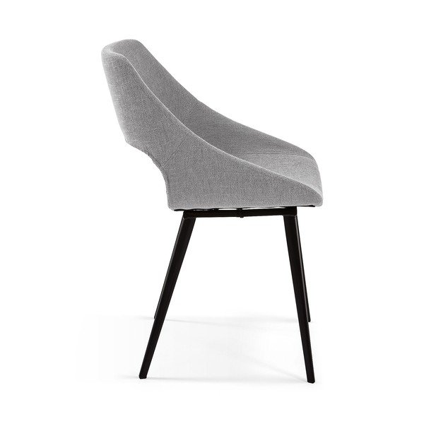 Svjetlosiva blagovaonska stolica Kave Home Hest-image-2