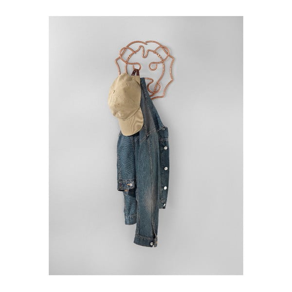 Zidna vješalica u obliku lava Metaltex, širina 27 cm-image-1