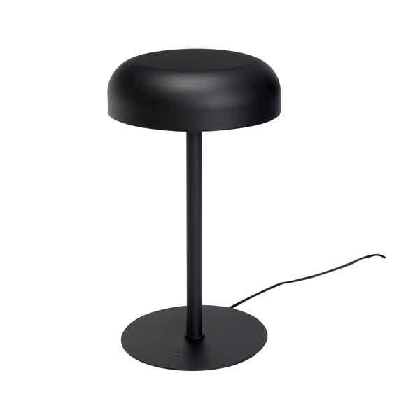 Crna LED stolna lampa s mogućnosti zatamnjivanja (visina 37 cm) Velo – Hübsch-image-3