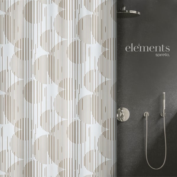 Tuš zavjesa 180x200 cm Raio – Spirella-image-1