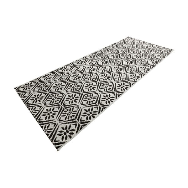 Crno-bijela kuhinjska staza Zala Living Soho, 80 x 200 cm-image-2