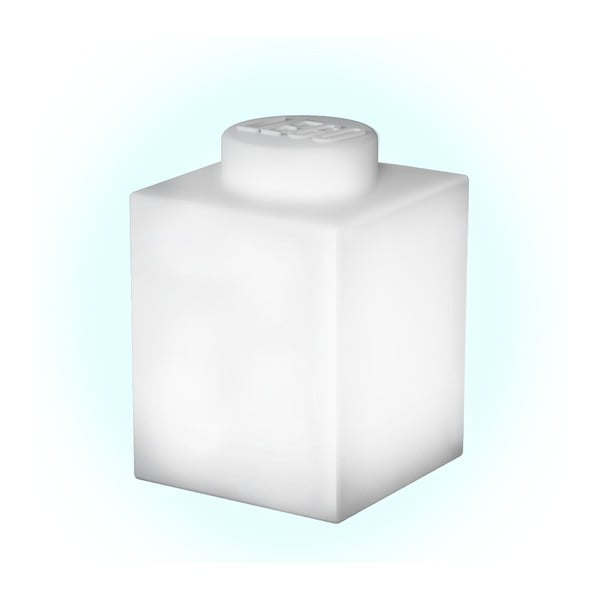 Bijela noćna svjetiljka od silikona LEGO® Classic Brick-image-1