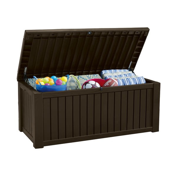 Antracitno siva plastična vrtna kutija za pohranu Rockwood – Keter-image-2