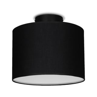 Crna Stropna lampa Sotto Luce Mika, Ø 25 cm