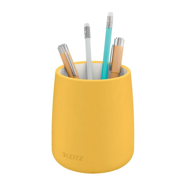 Žuta keramička posuda za olovke Leitz Cosy-image-2