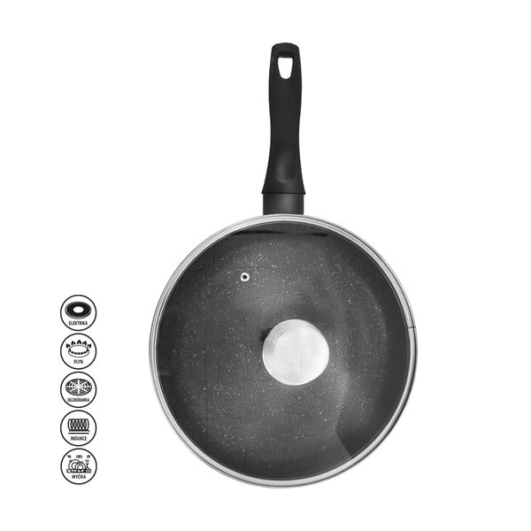 Aluminijska posuda s poklopcem ø 28 cm Grande - Orion-image-4